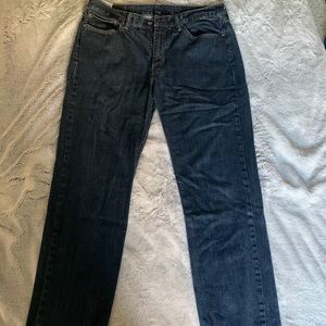 Men’s 514 Straight Fit Navy Blue Levi Jeans